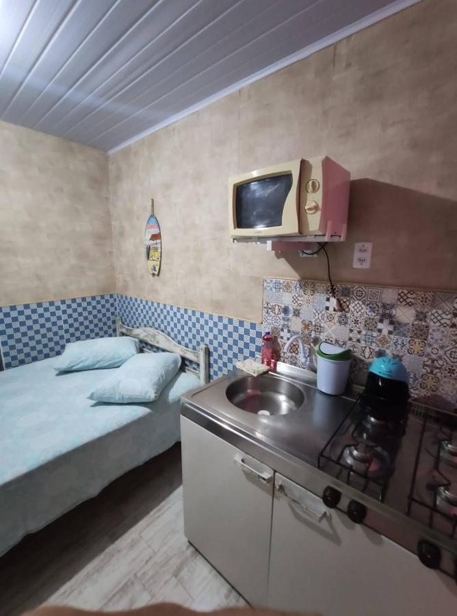 Kitnet Barra De Ibiraquera Apartman Kültér fotó